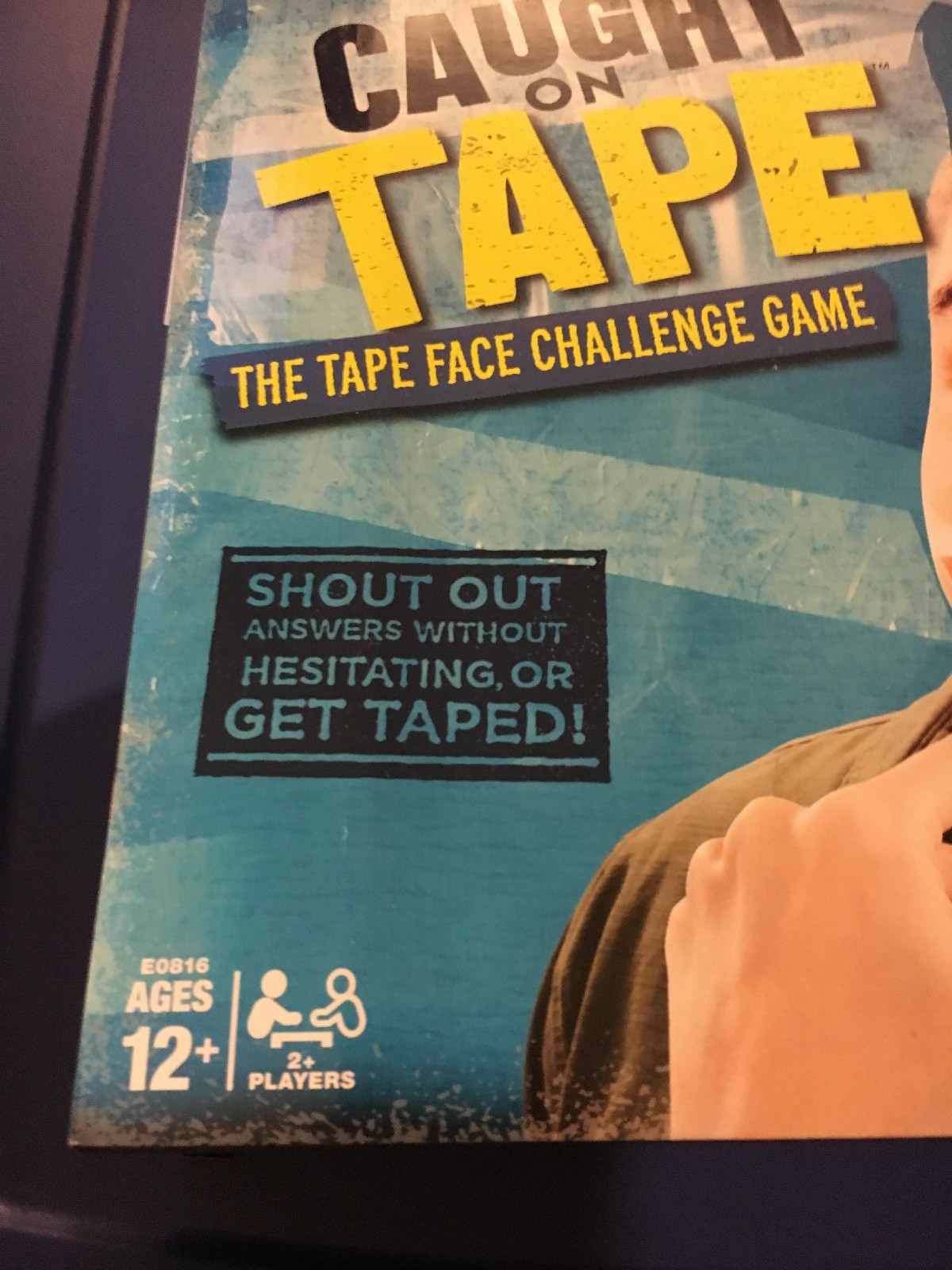 Hasbro Caught on Tape Face Challenge Game Fun Active Adult Teen Party Group New