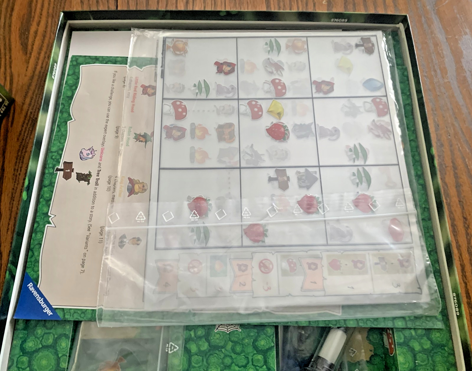 2018 RAVENSBURGER WOODLANDS BOARD GAME NEW-OPEN BOX