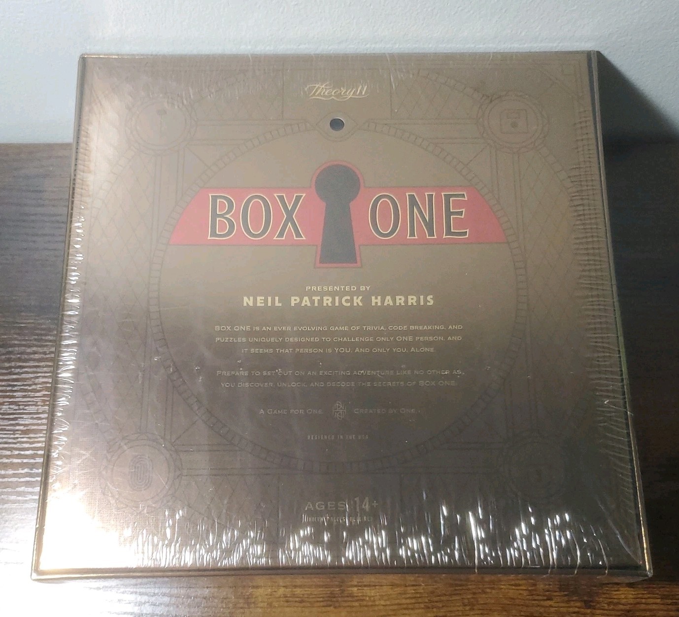 Box One Presented By Neil Patrick Harris Game Theory 11 BRAND NEW SEALED