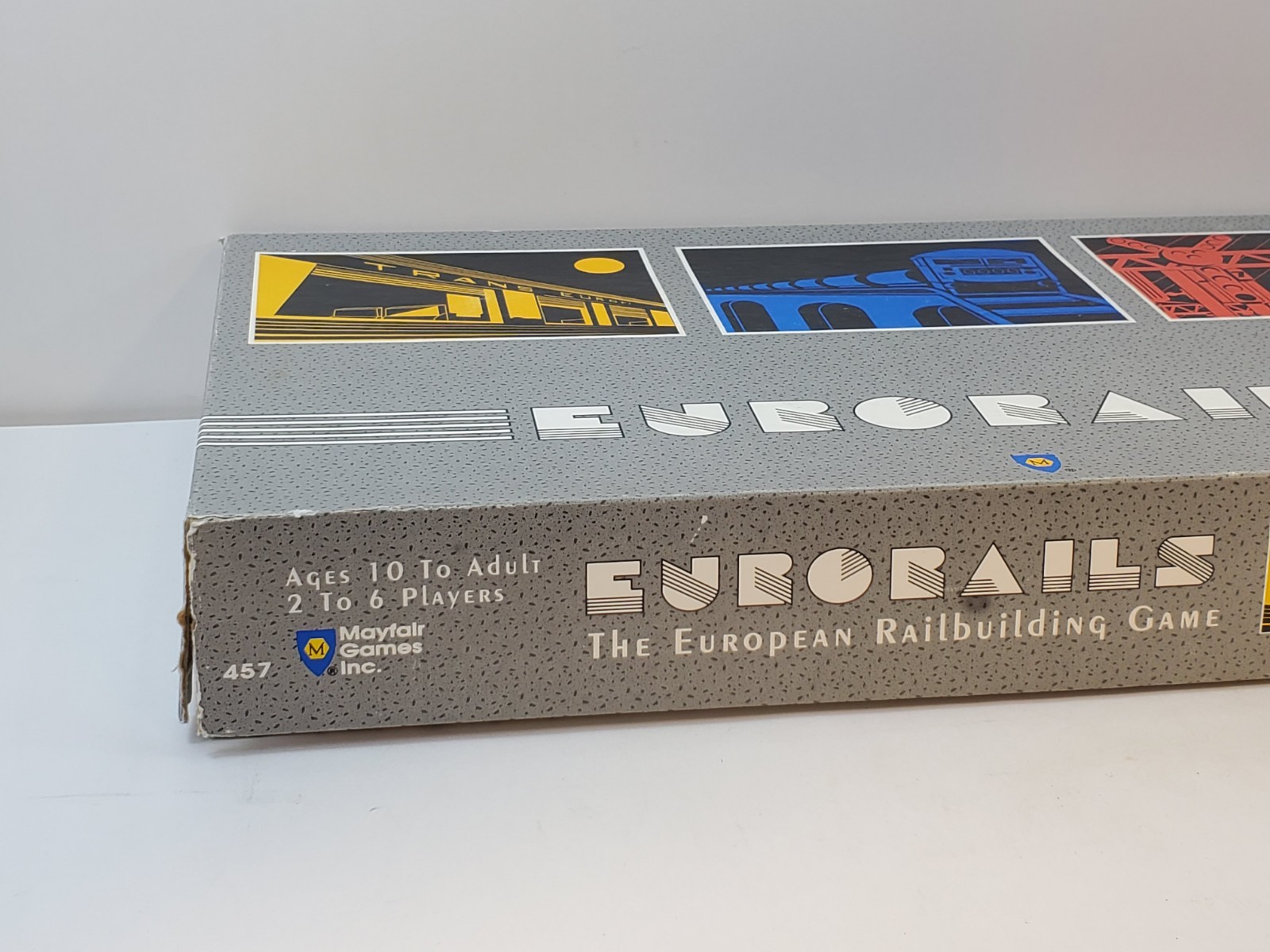 Eurorails Board Game 1st Edition Mayfair 1990 Please Read Description