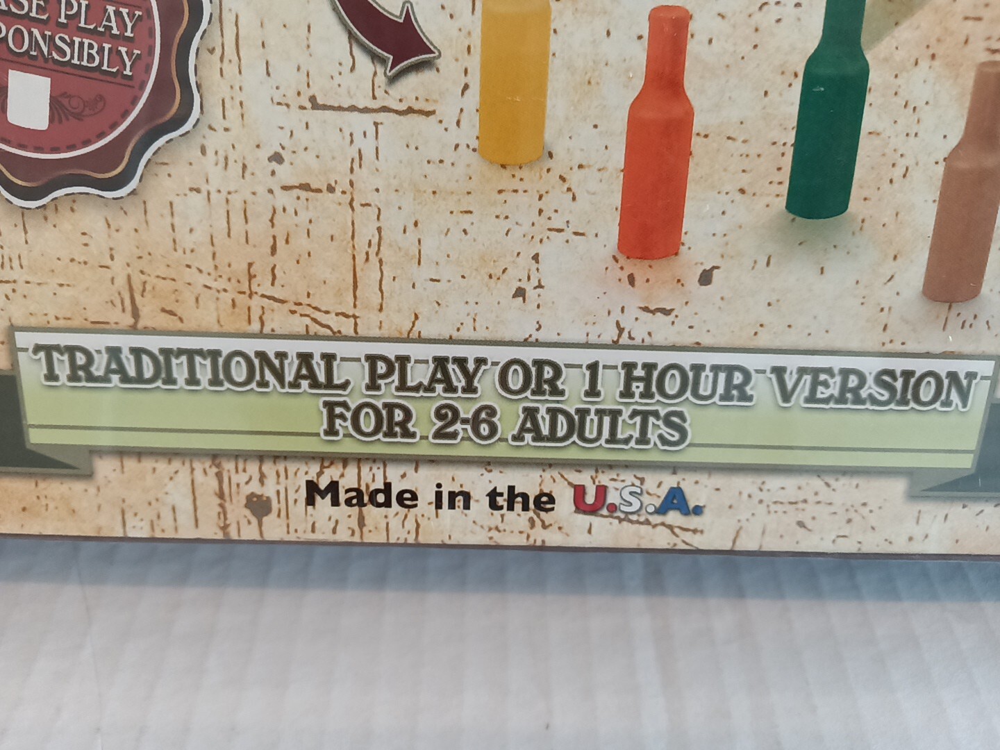 WineOpoly A Game of Cork Popping Fun Boardgame Wine Trading Monopoly Type NEW