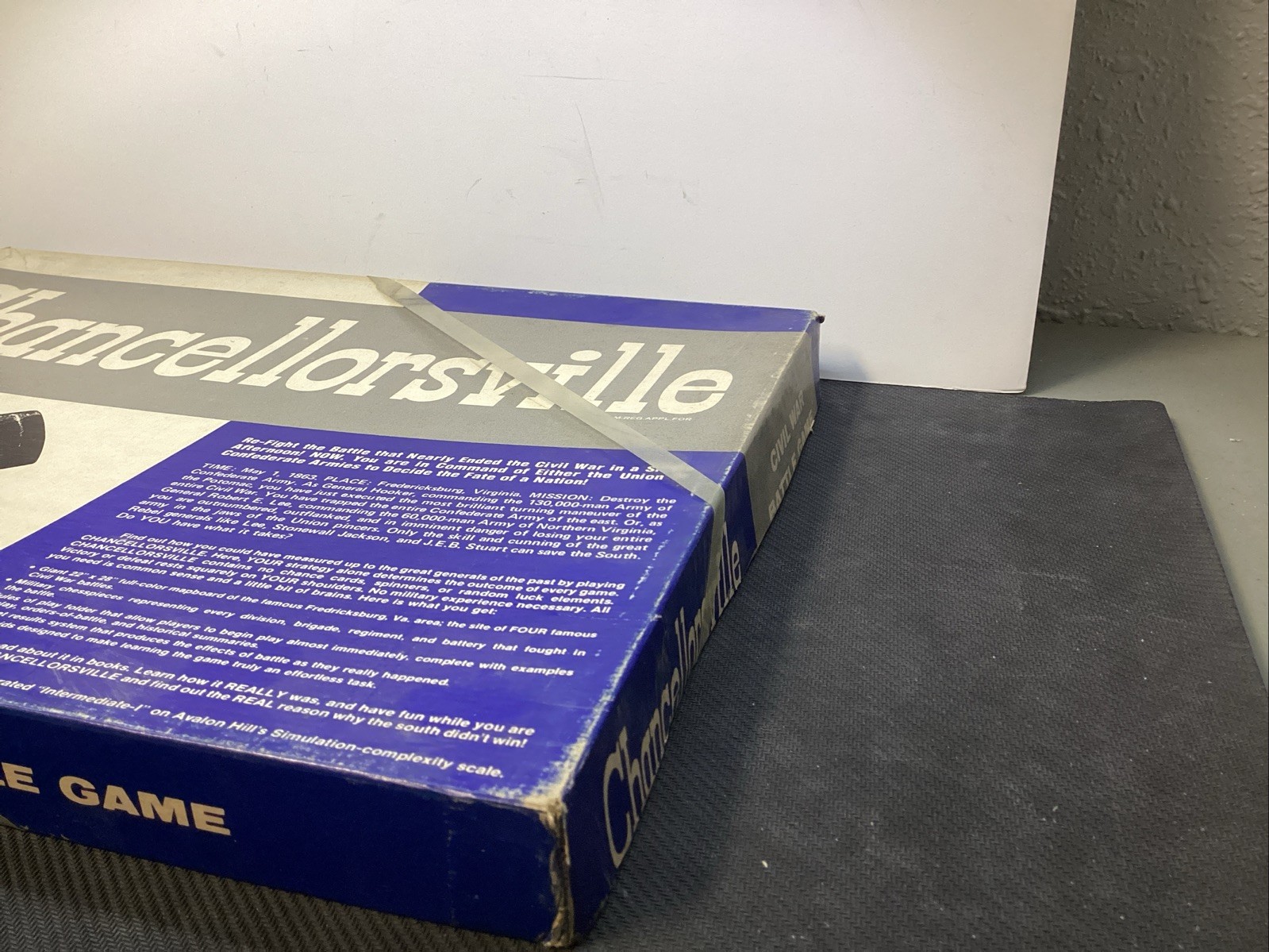 Chancellorsville Avalon Hill BOOKCASE GAME FACTORY SEALED PV242616