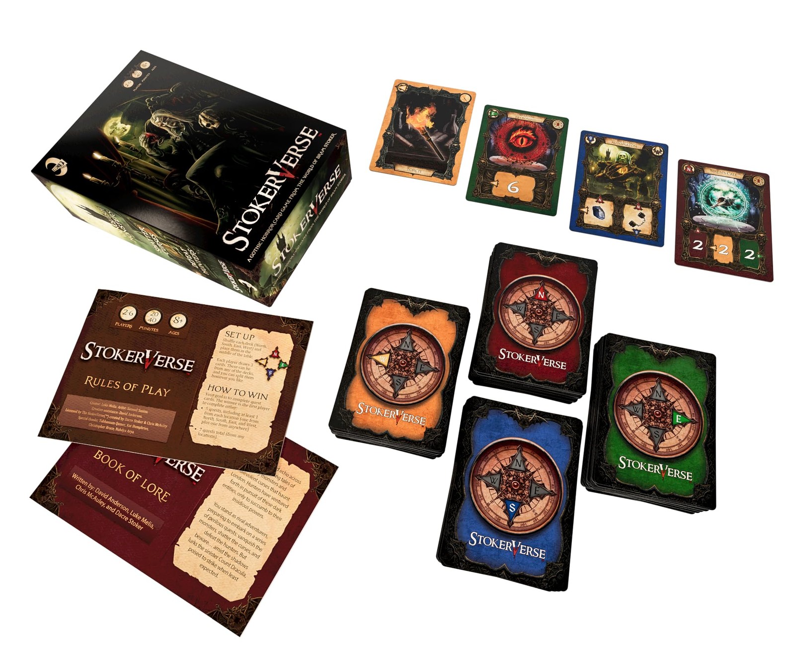 Stokerverse – Gothic Horror Card Game – Bram Stoker – Dracula – Easy to Learn…