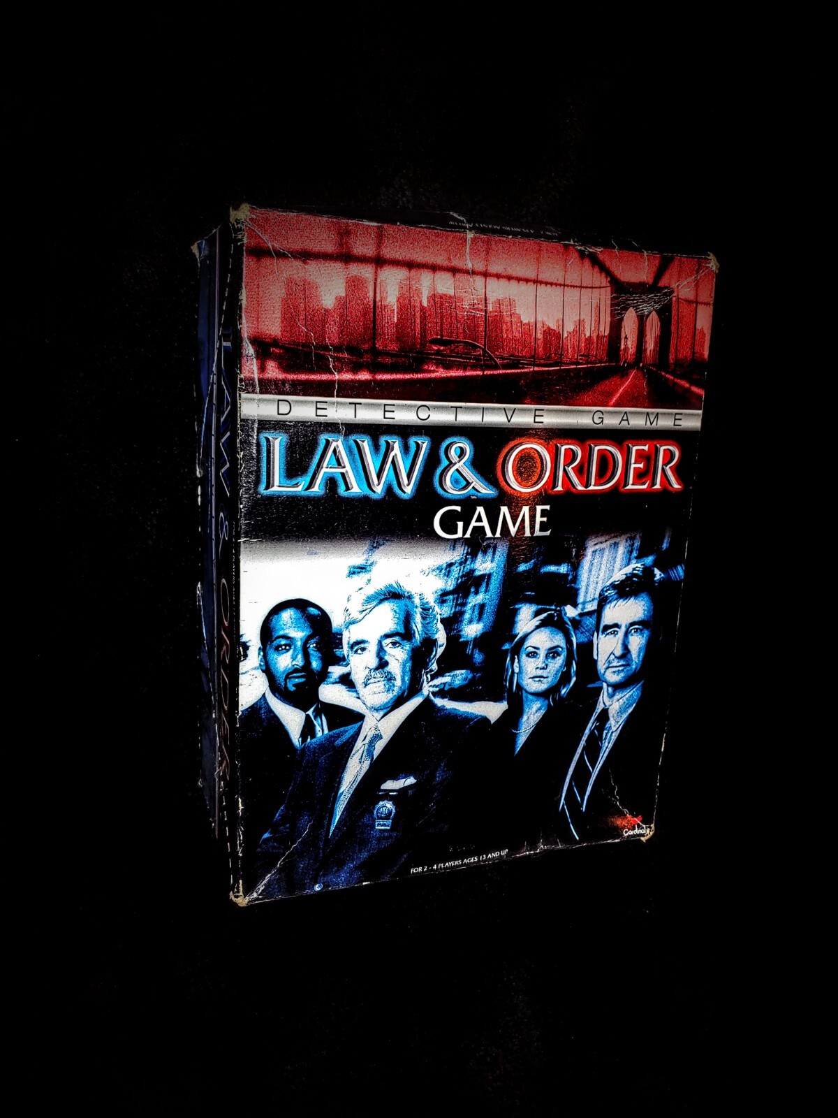 RARE! VINTAGE Law & Order Detective Board Game 4 Player Game New in Open Box HTF