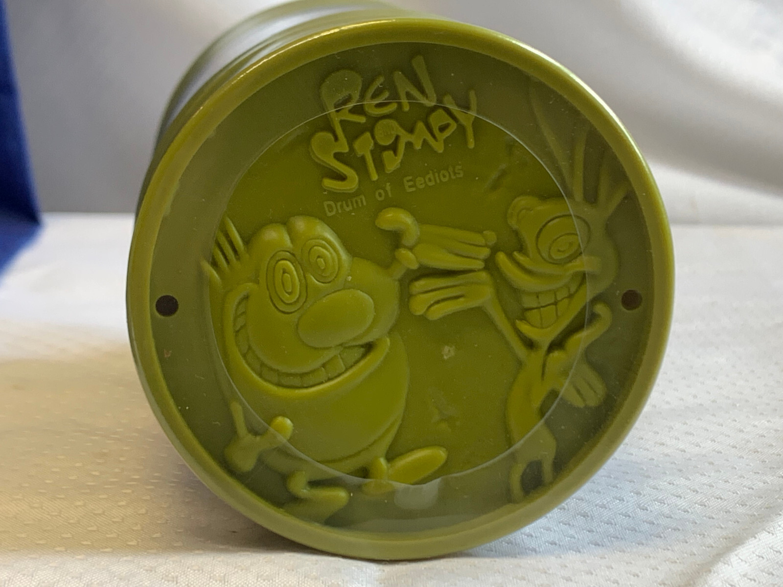 2004 Sababa Toys Super Toxic DRUM OF EEDIOTS Ren & Stimpy Sealed Toy Game