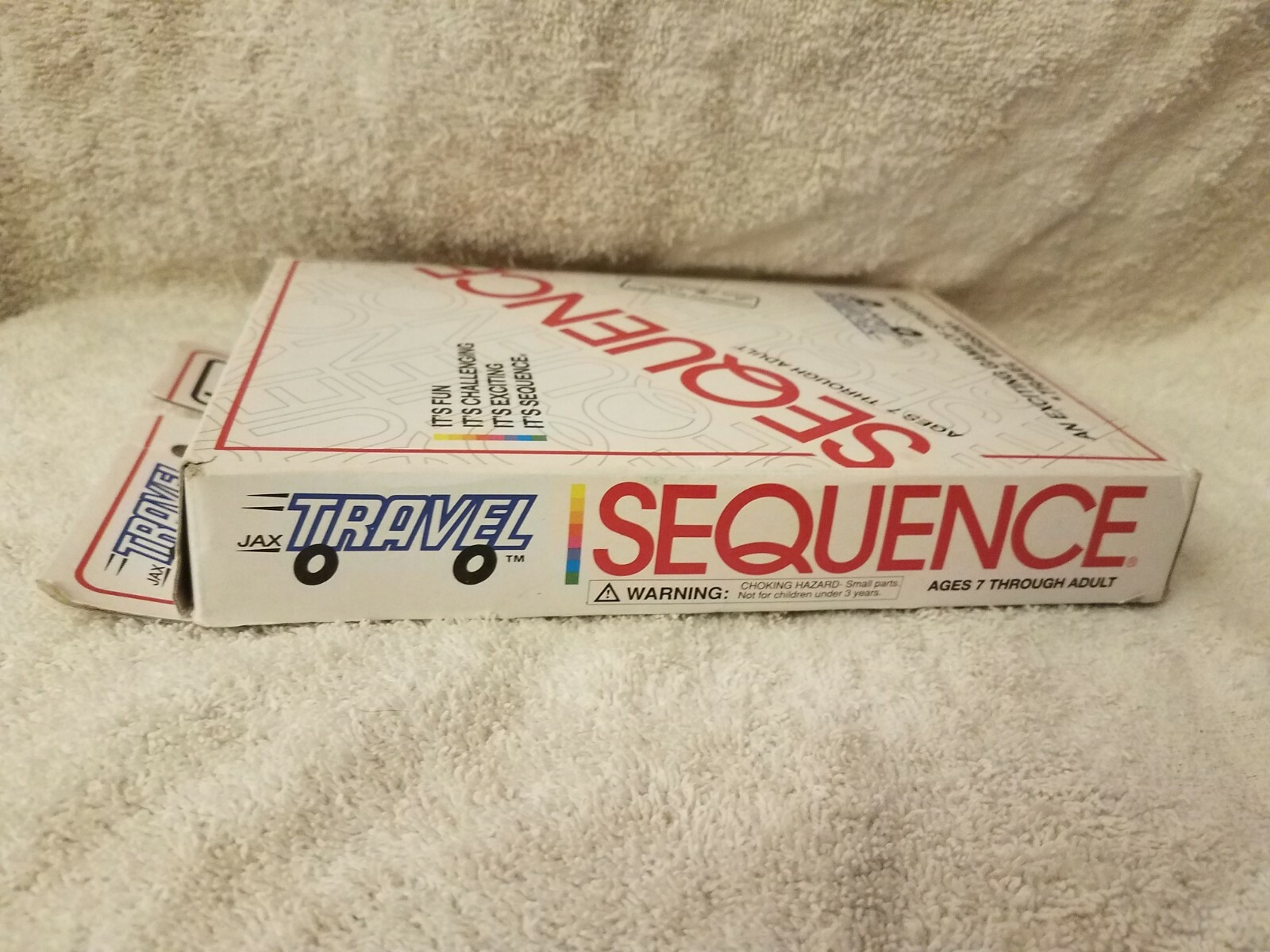 Travel SEQUENCE Game – Jax 1994 -COMPLETE
