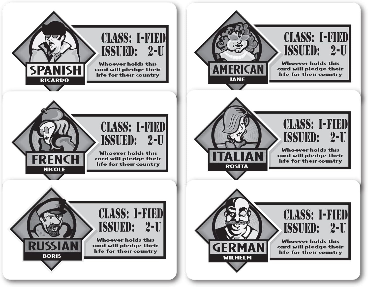 – Mensa Award-Winning Strategy Game – Social Deduction & Bluffing Board Game – F
