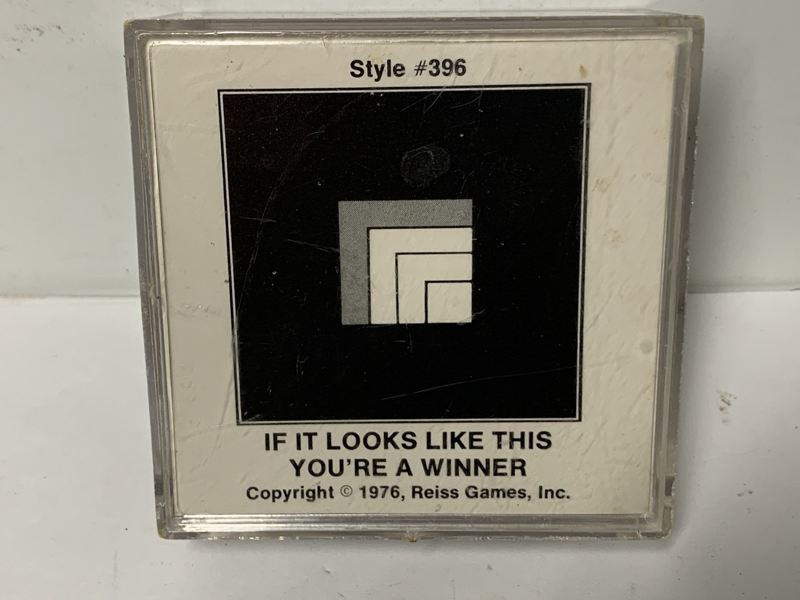 Vintage Reiss Games (Lot Of 2) Handheld Games, #391/396, 1976 Brainteaser Puzzle