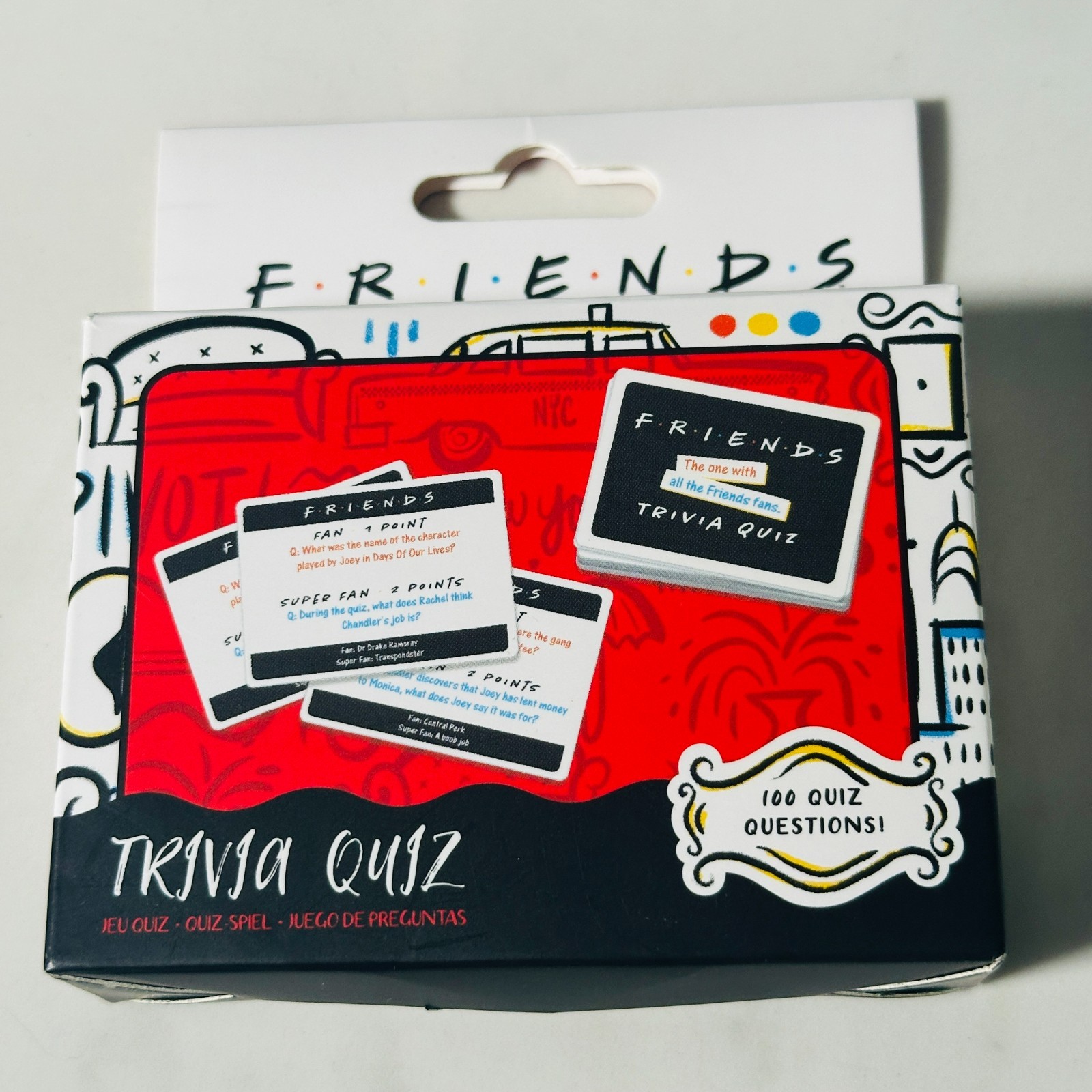 Friends Television Series Trivia Game + Picture Quiz Game – Lot of 2