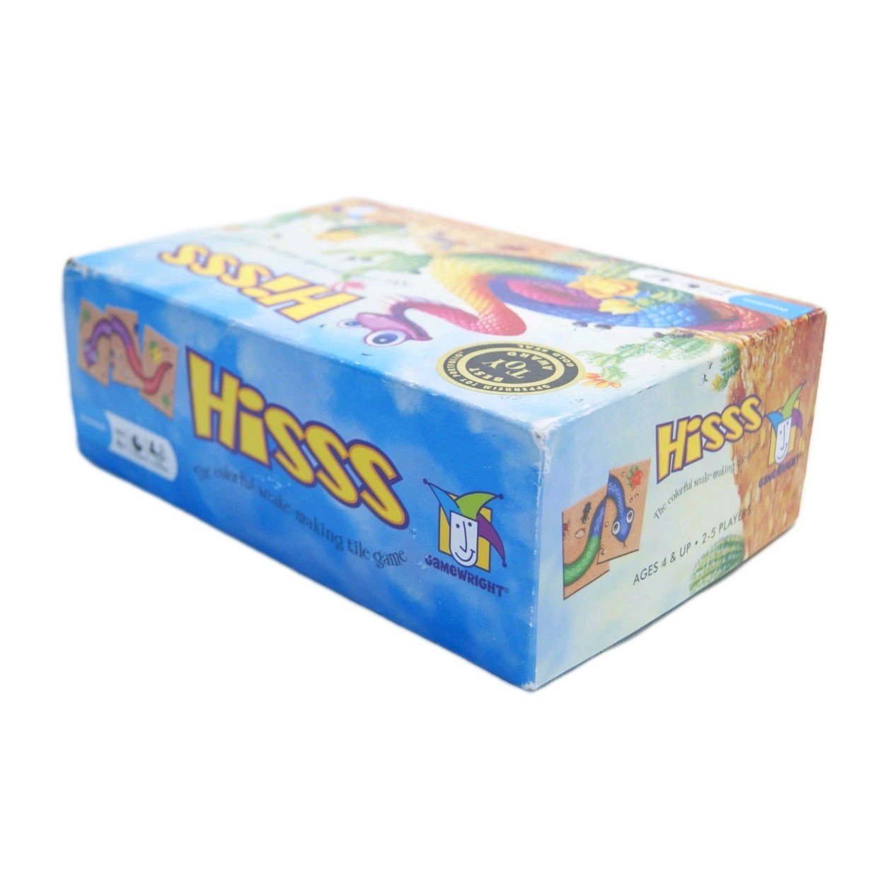 HISSS The Colorful Snake Making Tile Matching Game 2016 Gamewright Complete