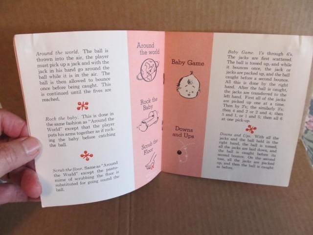 Vintage 1959 Story Book JAX Origin, History and Different JAX Games ~ Century Co
