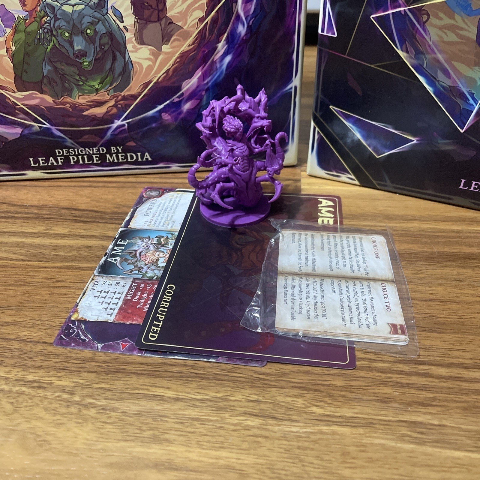 Champions of Hara- Chaos Of Hara- Ame Corrupted Afflicition Board Game Lot