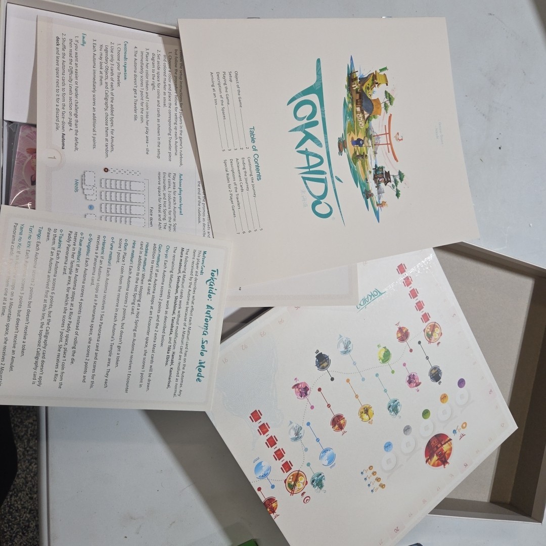 Tokaido – Stonemaier Edition [Board Game, 1-5 Players]