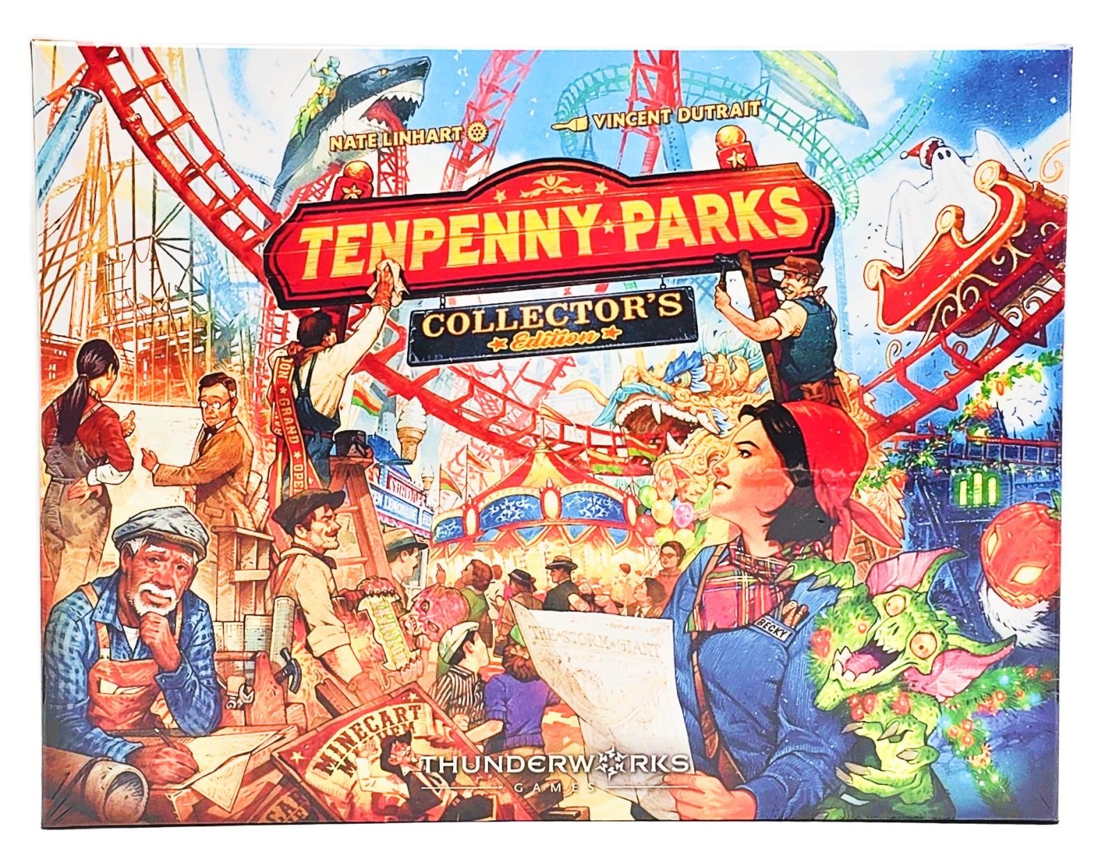 Tenpenny Parks: Collector’s Edition (NO BASE) by Thunderwork Games – SEALED