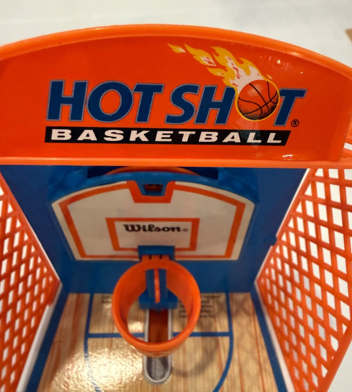 Hot Shot Basketball Milton Bradley Travel Games (Incomplete – no shooter) 1990s
