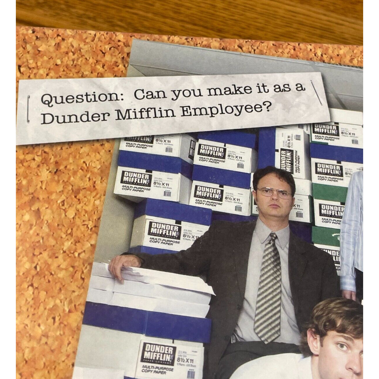 The Office DVD Board Game 2008 Pressman Trivia by Dwight Schrute NEW Sealed