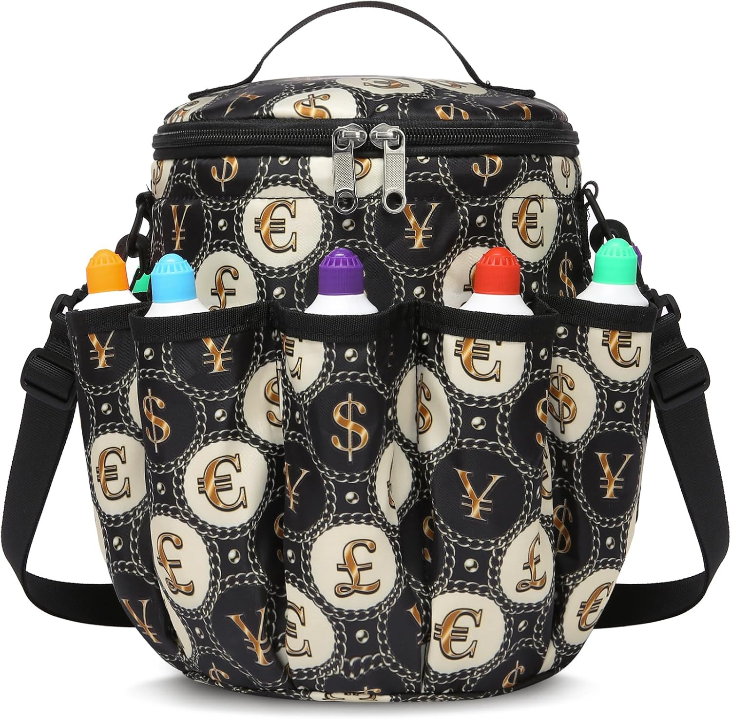 Bingo Bags with Pockets for Bingo Daubers Dabbers Dobbers Dotters Bingo Bag for