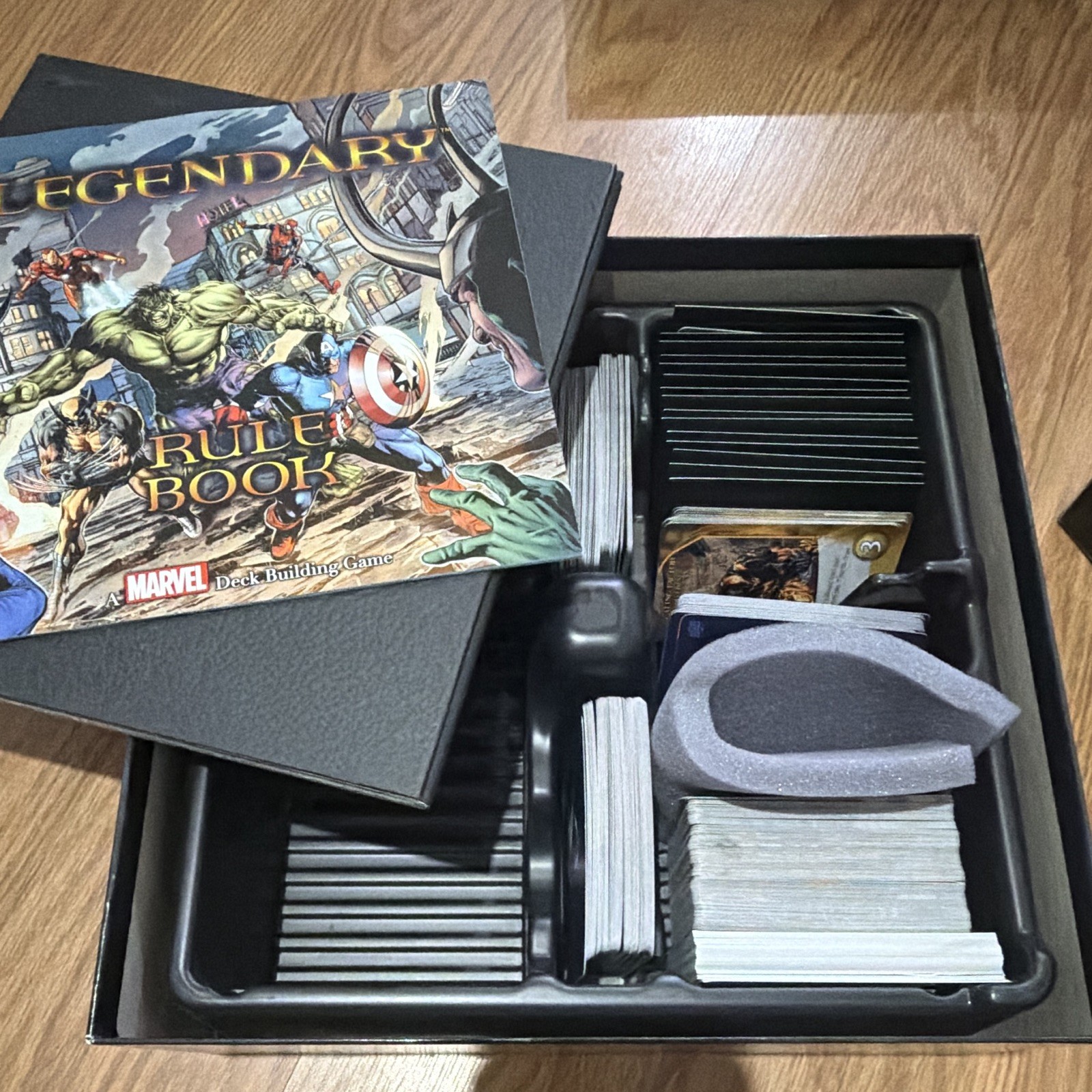 Upper Deck Legendary: A Marvel Deck Building Game Complete Game, 1+ Players, 14+