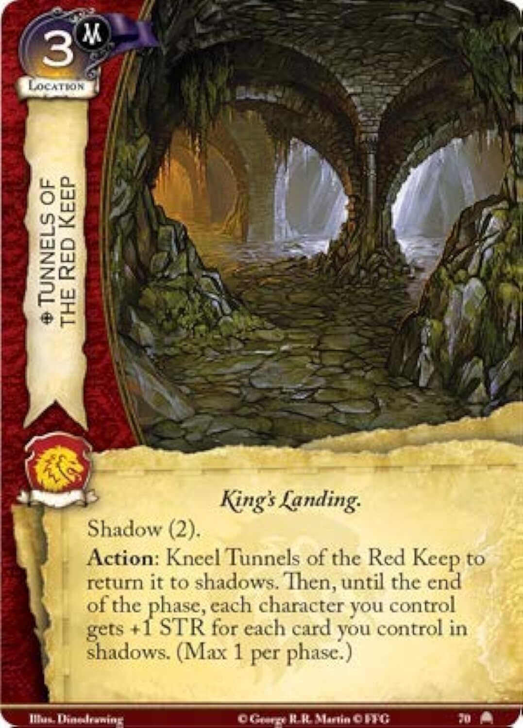 A Game of Thrones LCG 2ND Ed: Beneath The Red Keep Expansion – Card Game Pack