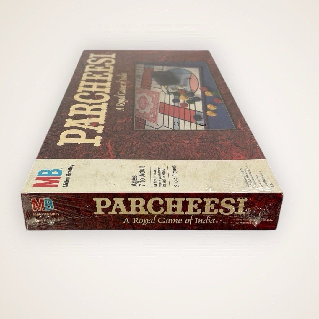 Parcheesi A Royal Game Of India 1989 Milton Bradley- New-Sealed UNOPENED!
