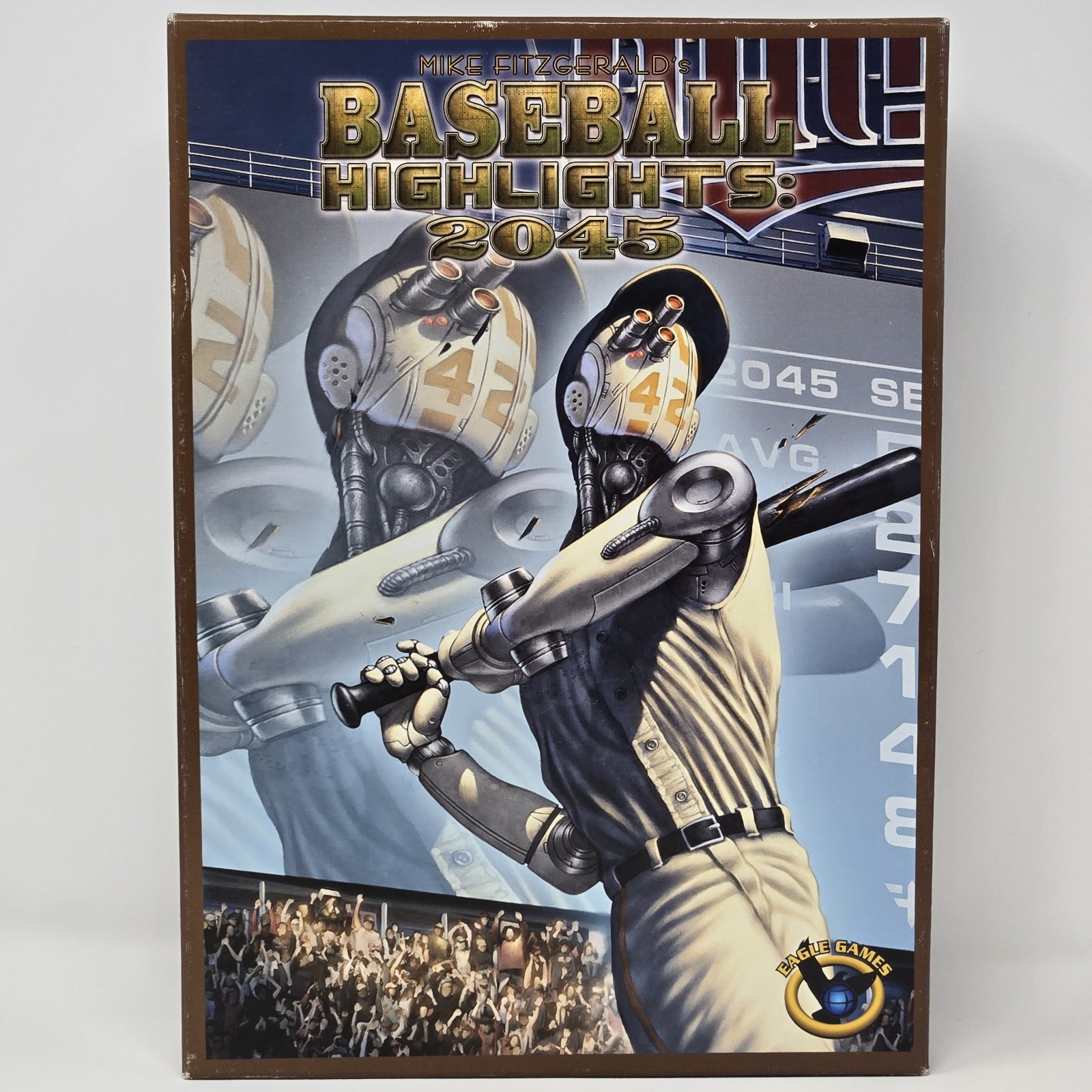Baseball Highlights 2045 Board Game Eagle Gryphon Expansions Sleeved Cards Lot