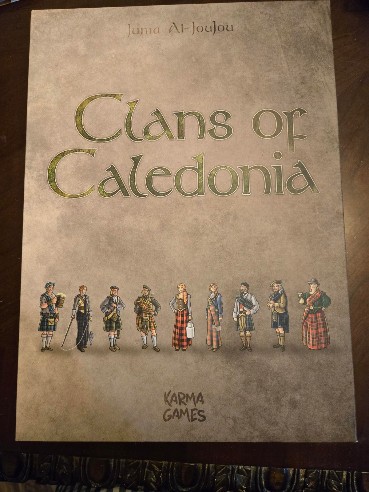 Clans of Caledonia Board Game + Expansion Industria big box + Upgrades!