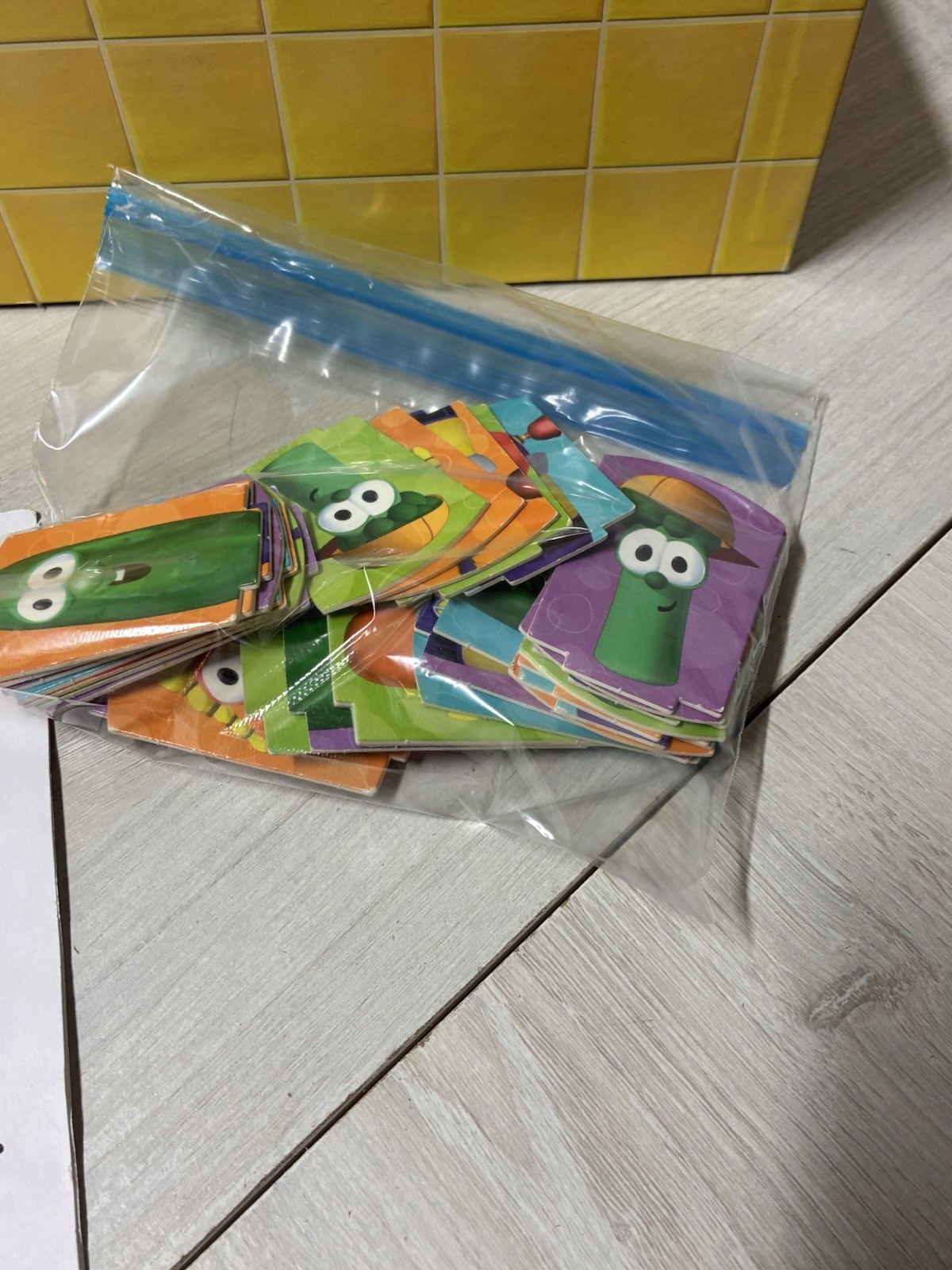 VeggieTales Don’t Sink In The Sink Board Game Talicor 1999 Complete Family VTG