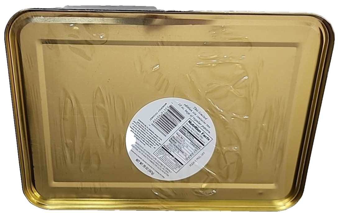 Popcorn Filled Limited Edition Monopoly Advertising Tin NOS Sealed