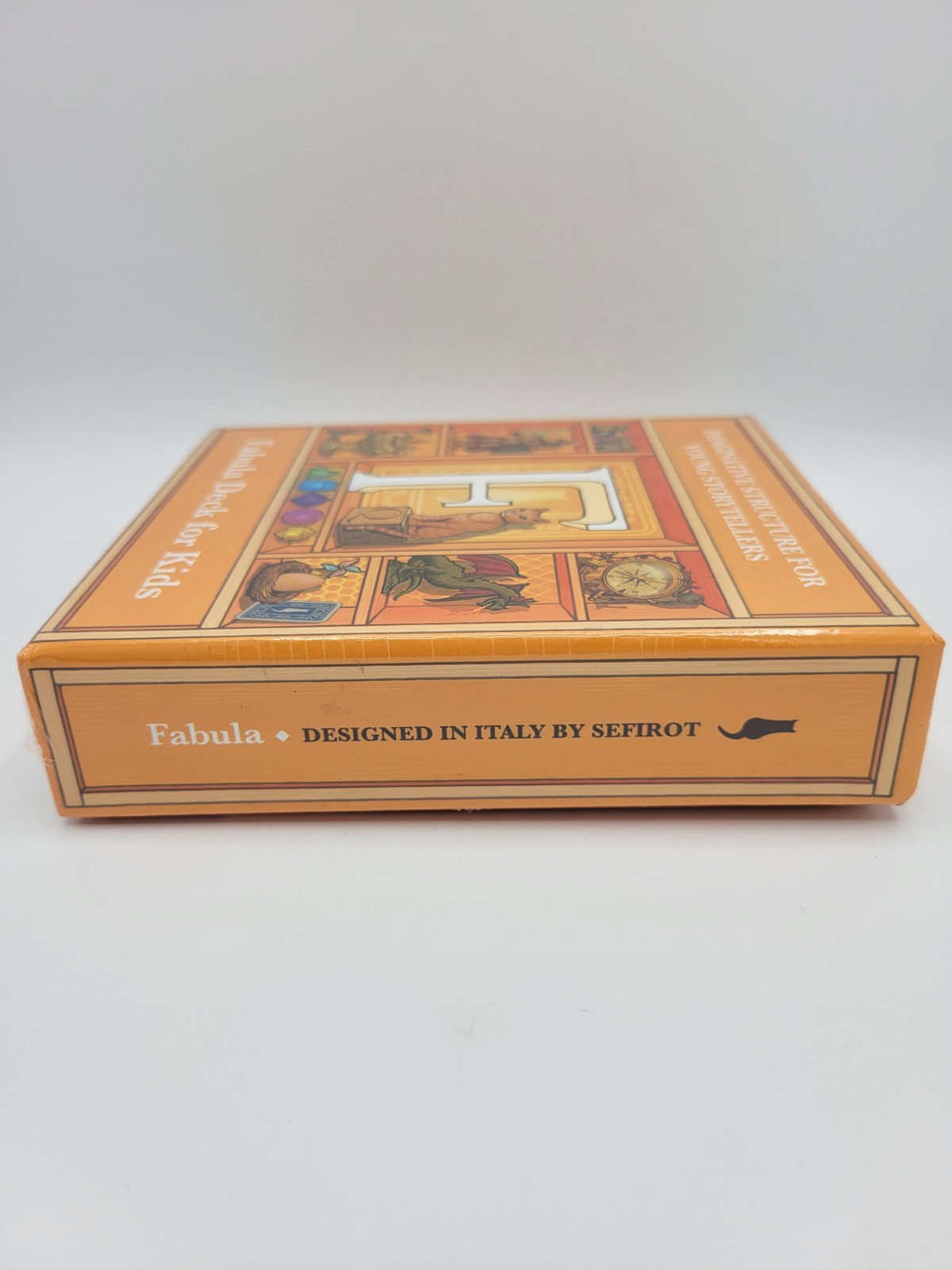 Fabula Deck for Kids, Book + 34 Cards + Die, Educational Tool for Young Writers