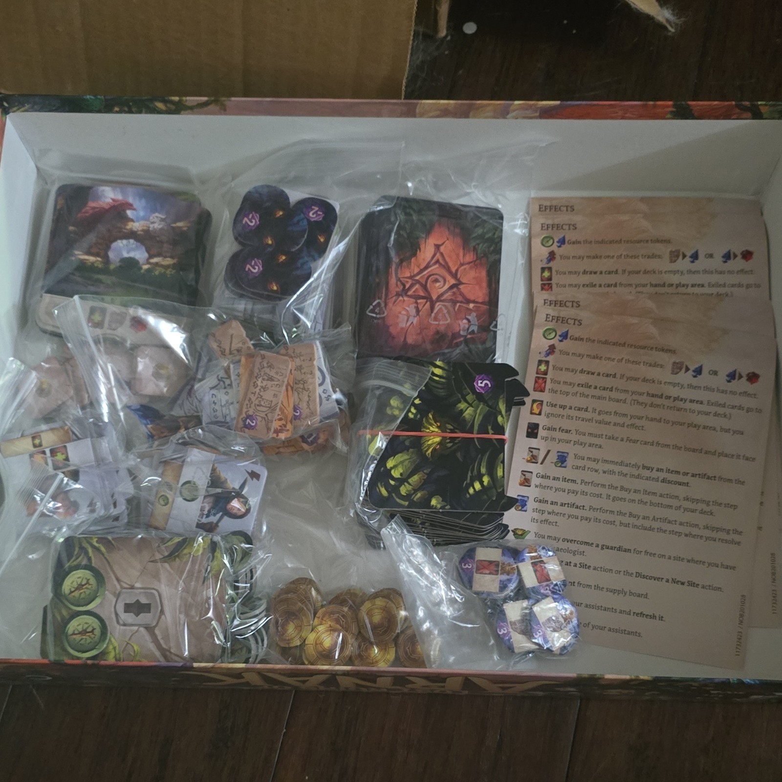 CGE Lost Ruins of Arnak Adventure Board Game Complete w/ Cards & Tokens