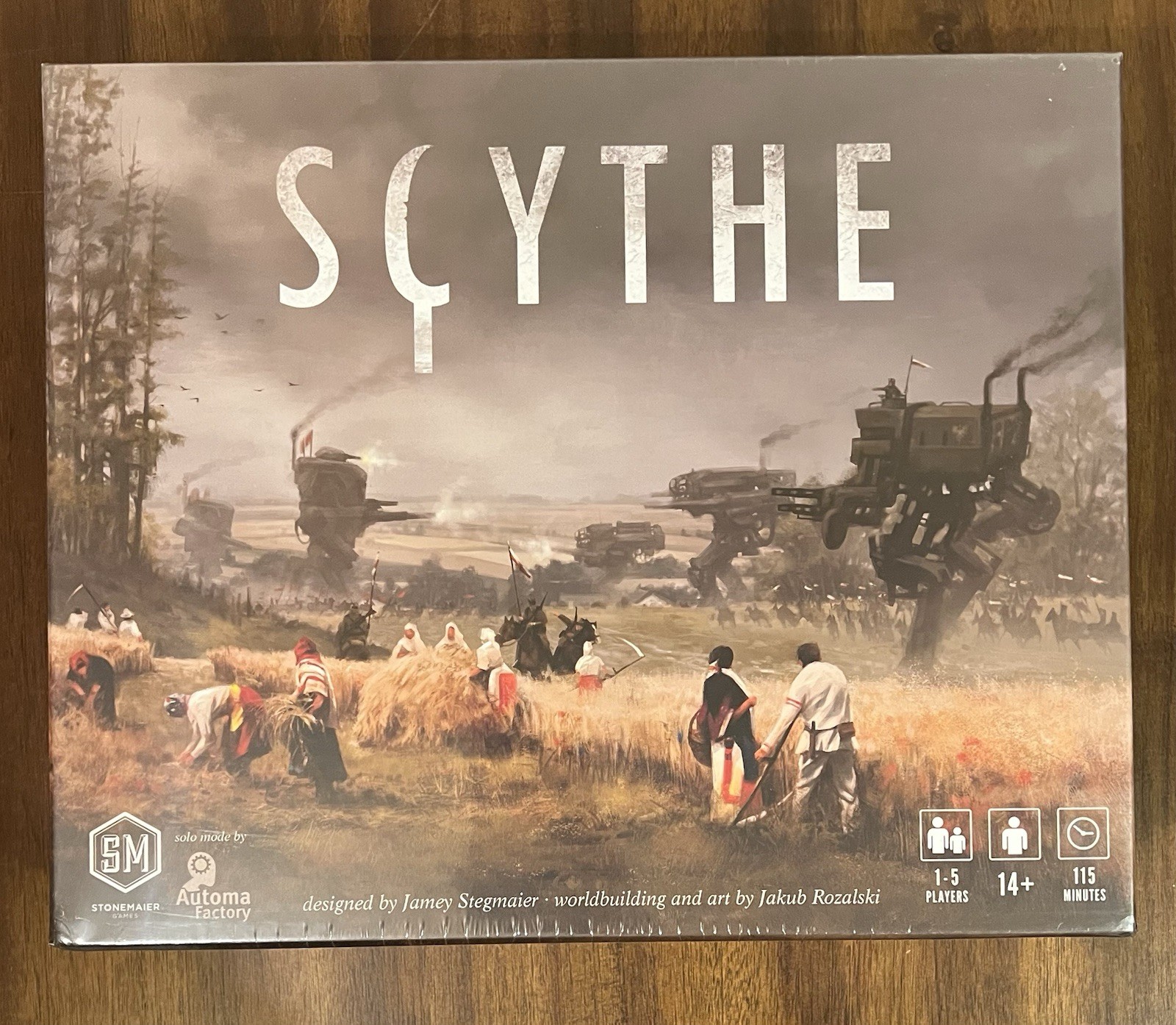 Scythe Board Game Stonemaier Games NEW SEALED