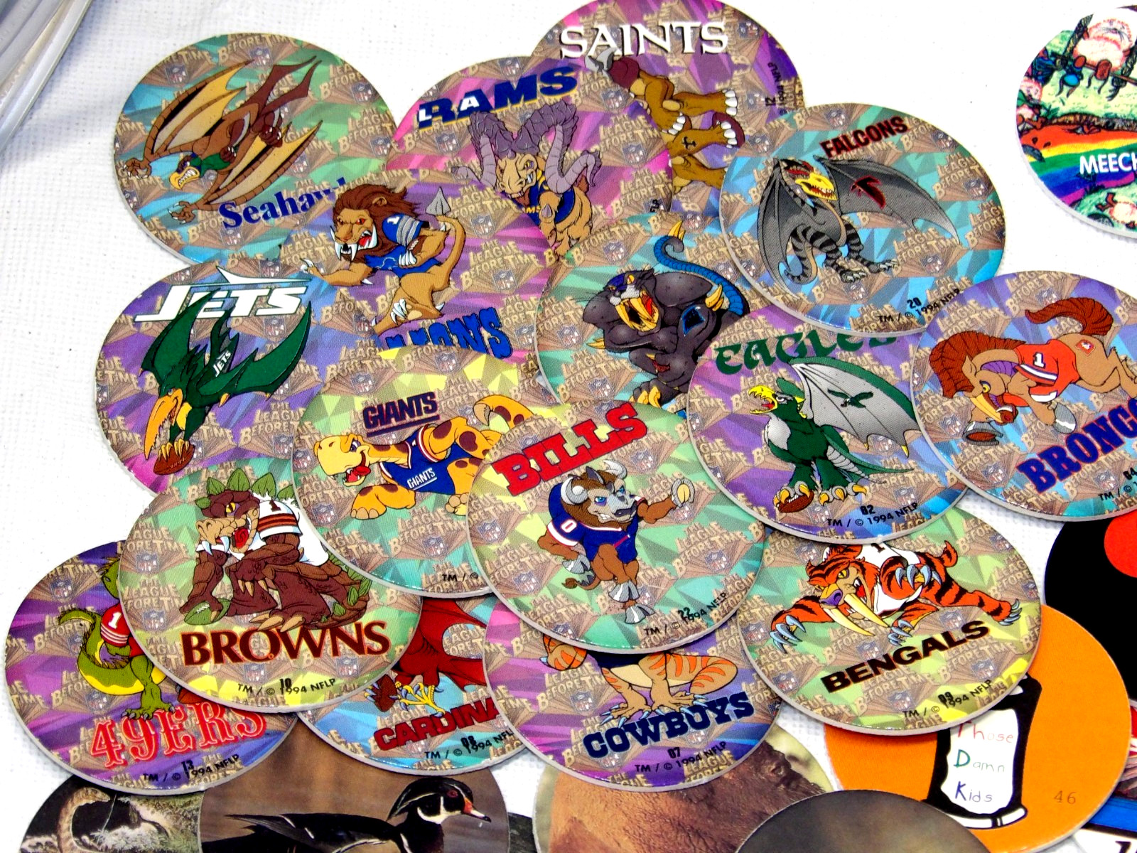 Pogs!• 200+ Pogs!• 5 Slammers!• See Pics & Description• FREE SHIPPING!!•