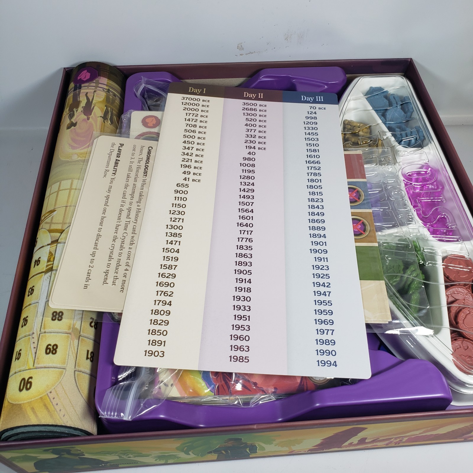 Trekking Through History board game excellent condition complete