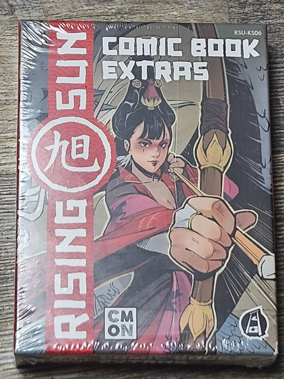 Rising Sun Comic Book Bonus Extras & Comic Kickstarter Exclusive CMON Rare NEW!