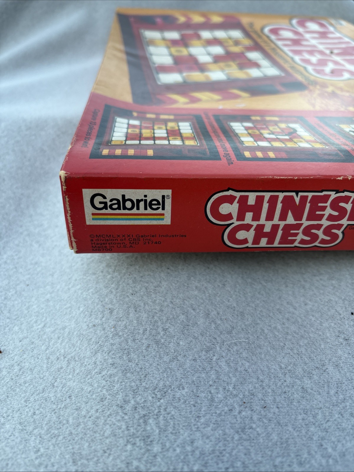 Chinese Chess Game Gabriel COMPLETE 1981 The Game Of A Thousand Surprise Vintage