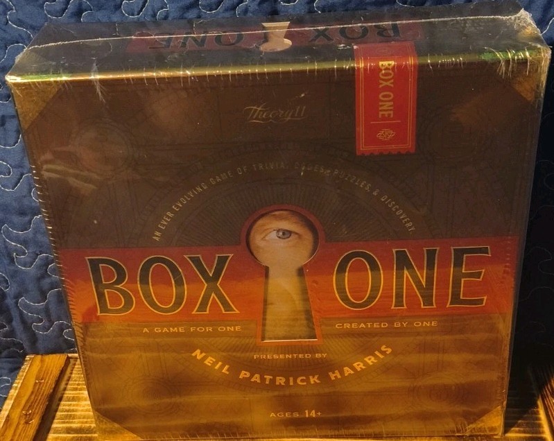Box One Presented By Neil Patrick Harris Theory11 Trivia Game Brand New Sealed