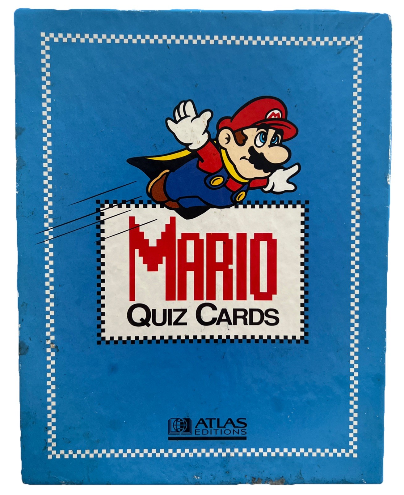 Vintage 1995 Mario Quiz Cards By Atlas Editions Sealed Trivia One Set In Mailer