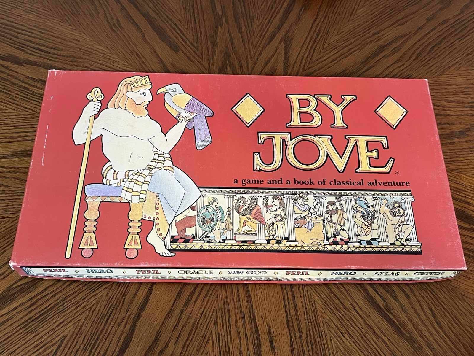 By Jove Board Game (1983 Aristoplay) Incomplete Read