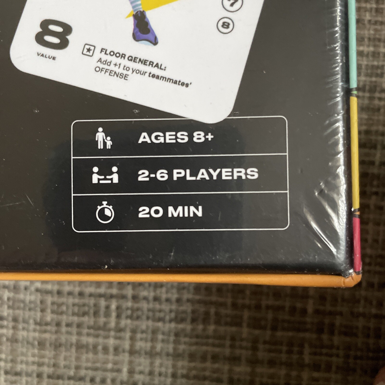 New / Sealed GAMEFLO Pickup Basketball Strategy Card Game 2-6 players / Ages 8+