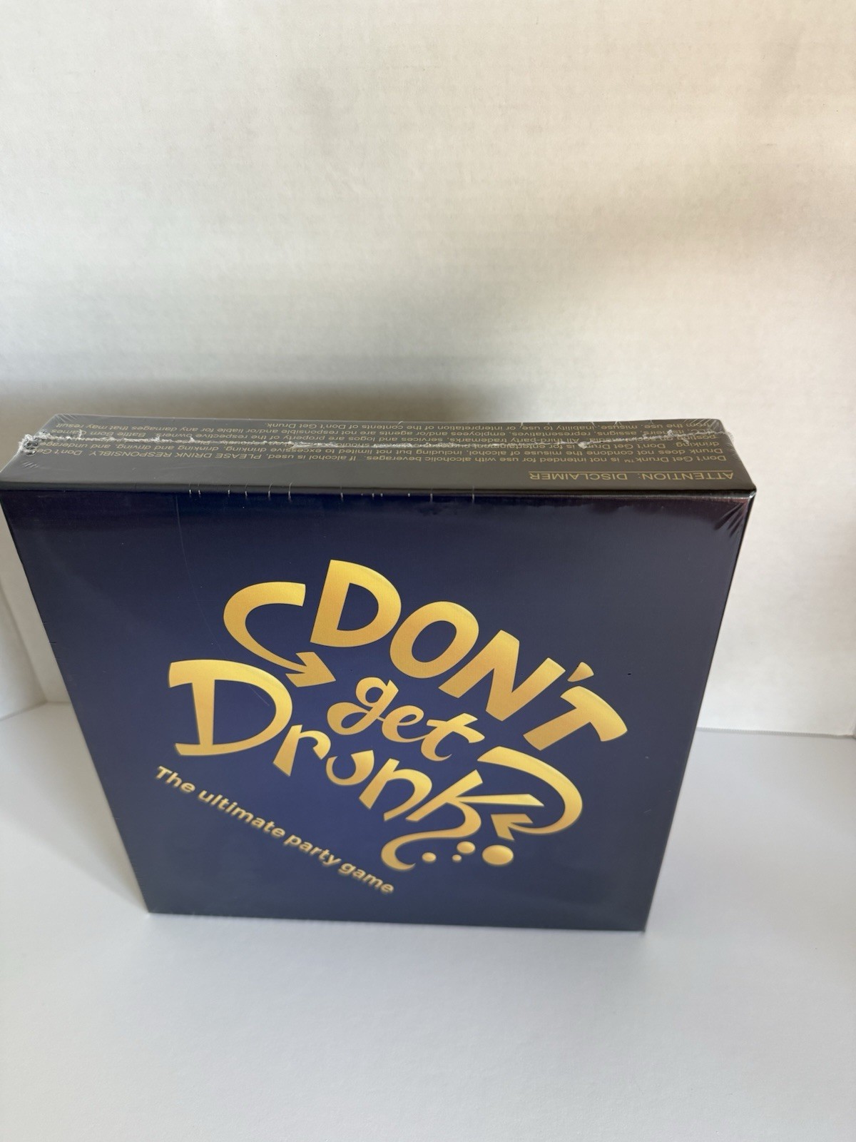 Don’t Get Drunk The Ultimate Party Board Game Envy Born Games NEW SEALED NIB