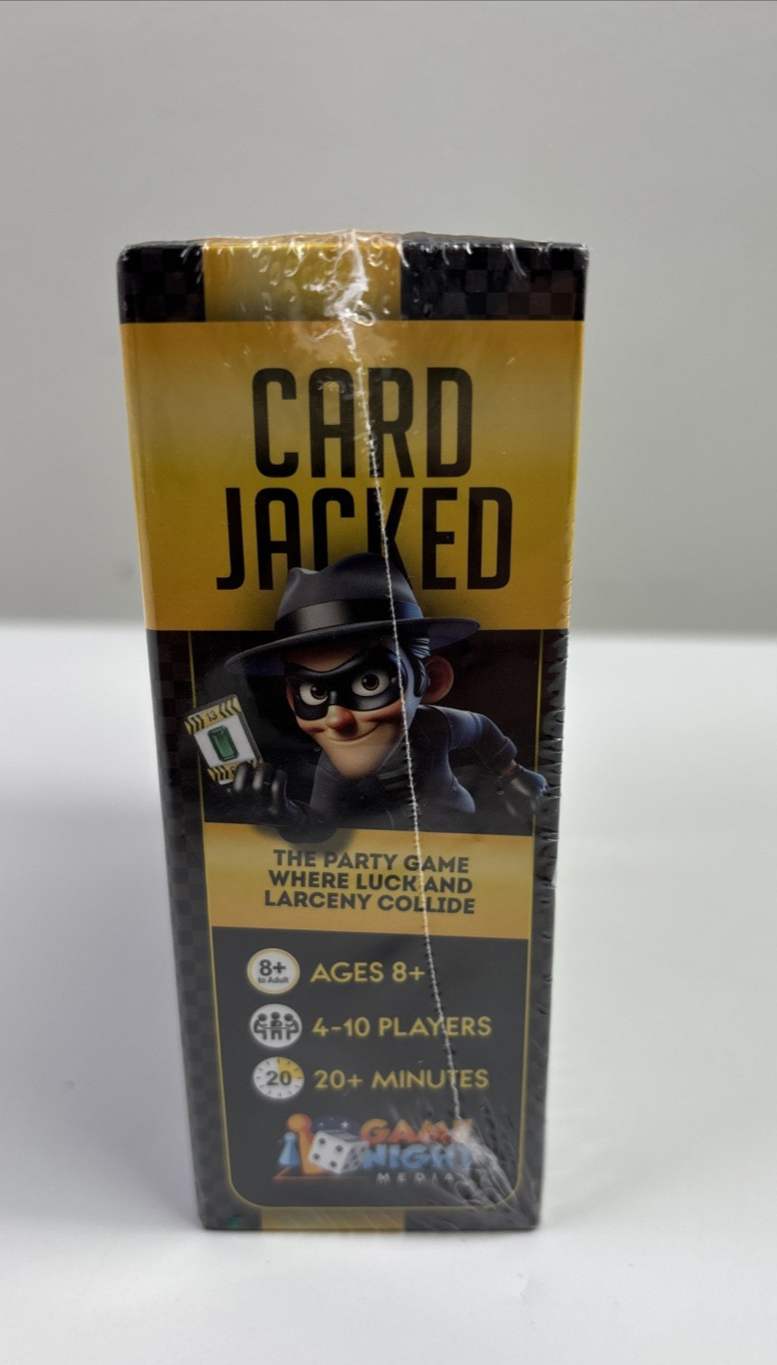 CARDJACKED Fun Card Game for Families | Family-Friendly Party Card Game NEW