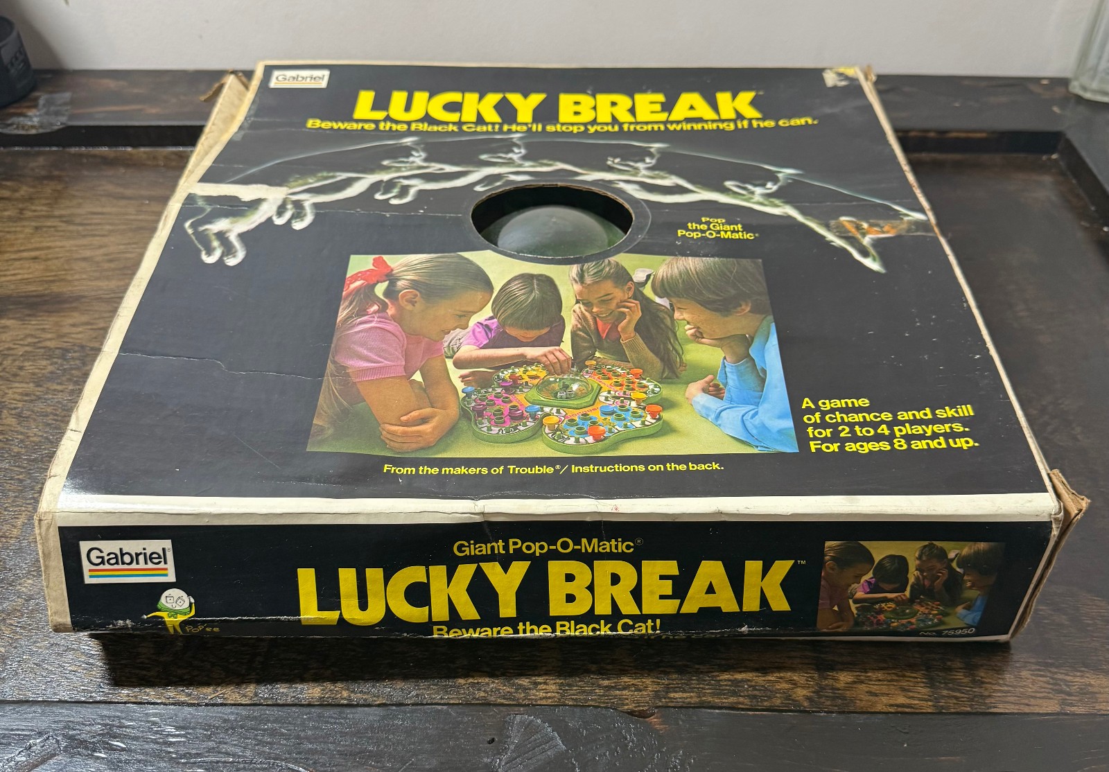 Vintage Gabriel Lucky Break Pop Game 1975