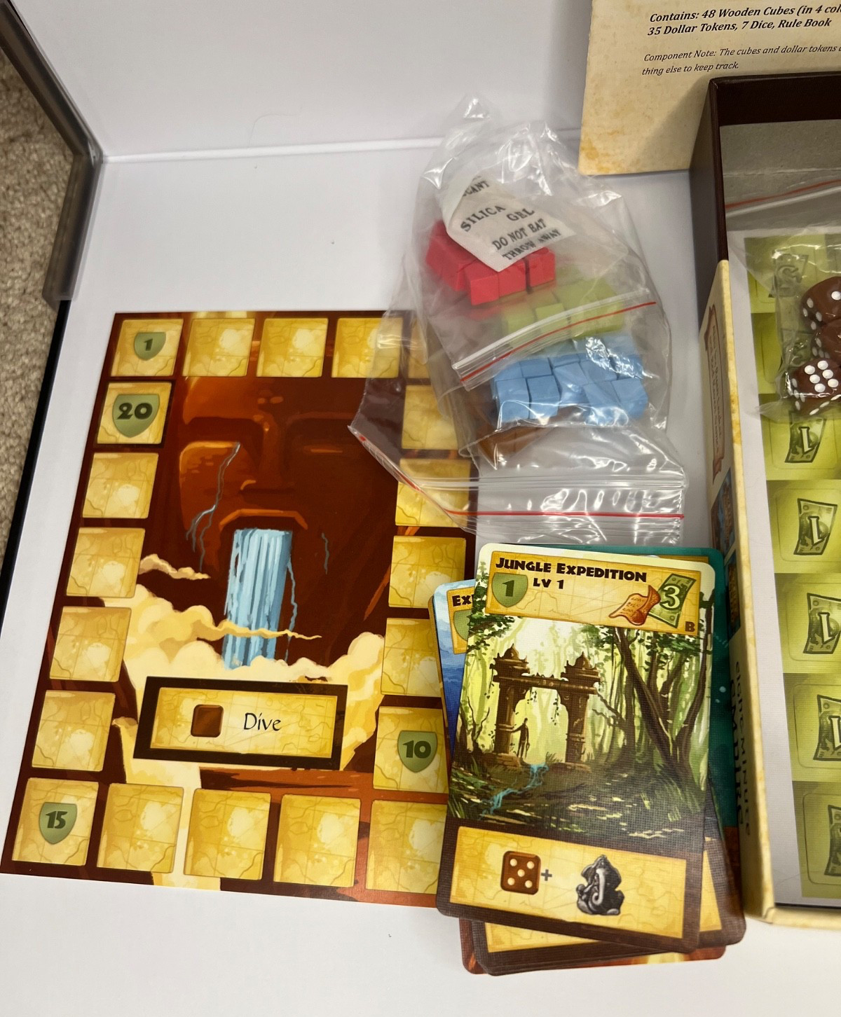Artifacts, Inc. Board Game by Red Raven Games – Archaeology / Adventure Strategy