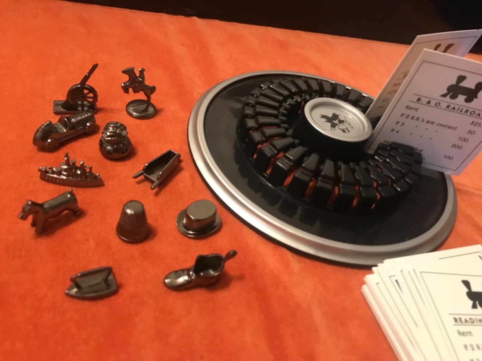 2006 MONOPOLY Onyx Edition Luxury COLLECTOR’S