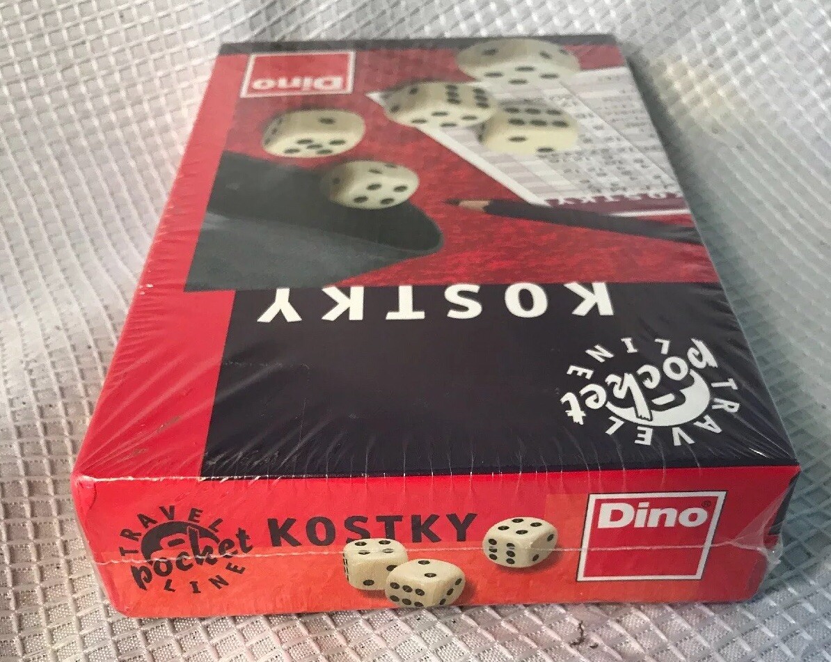 Kotsky Pocket Travel Game Factory Sealed From Dino Toys Czech Republic
