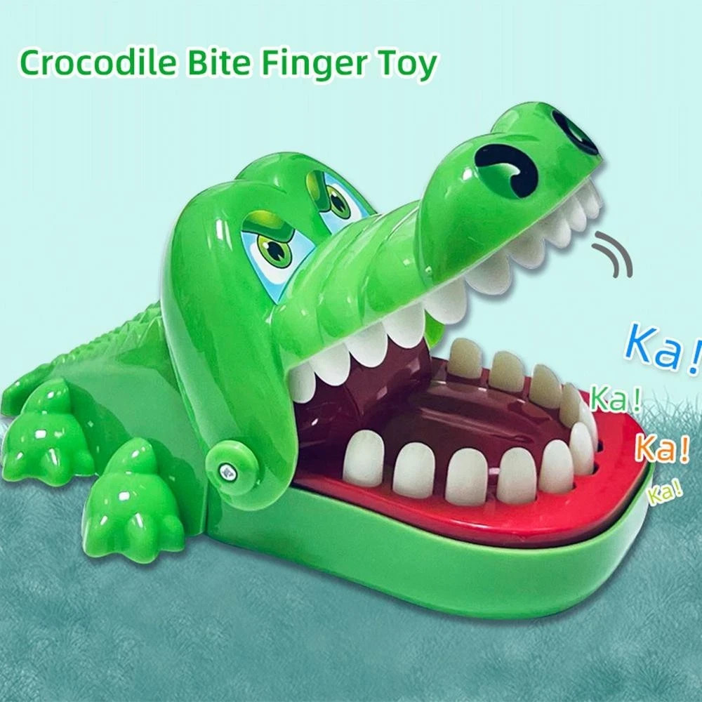 Crocodile Dentist Game Kids Alligator Bite Finger Reaction Toy Family Fun