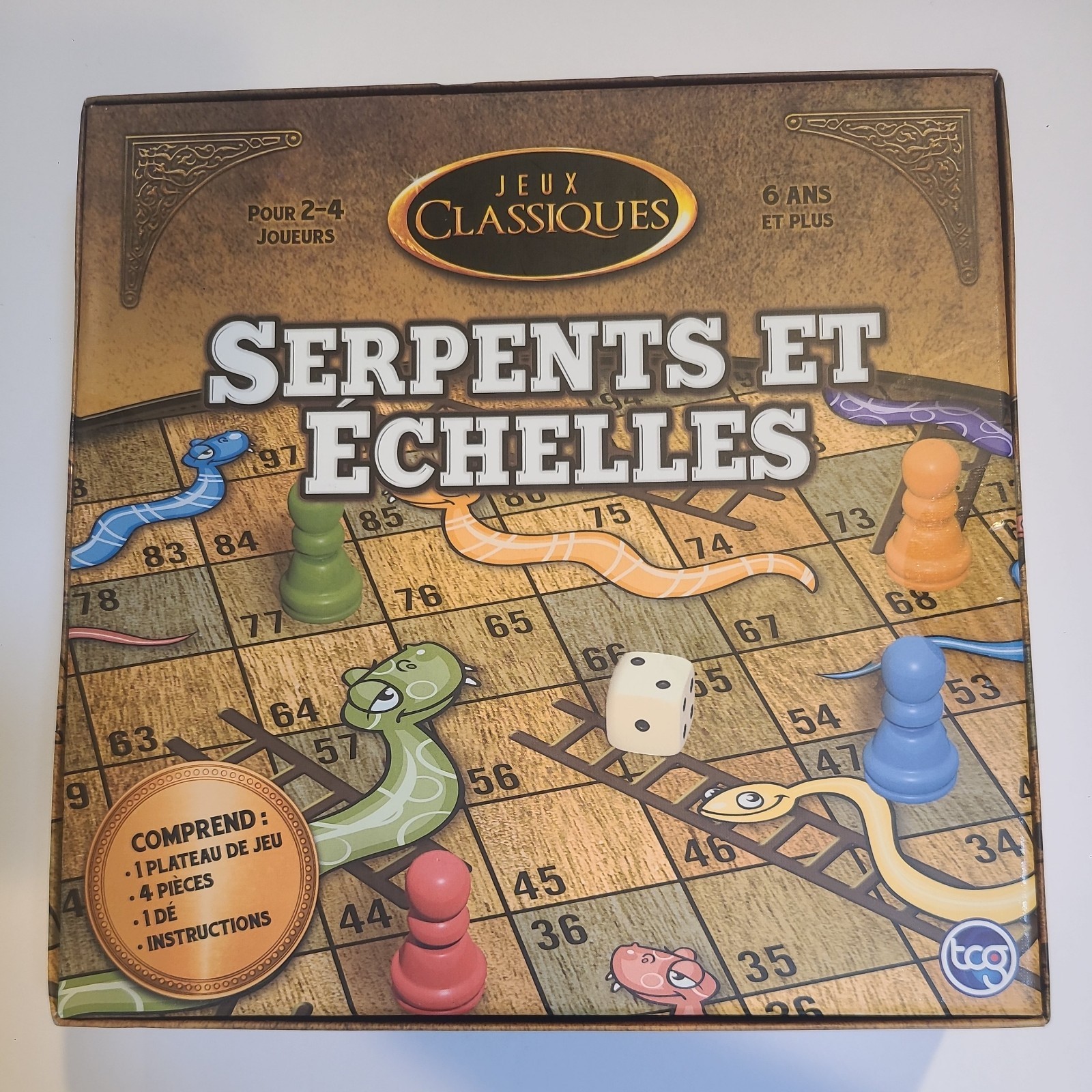 Classic Games Snakes & Ladders Board Game NEW & UNOPENED