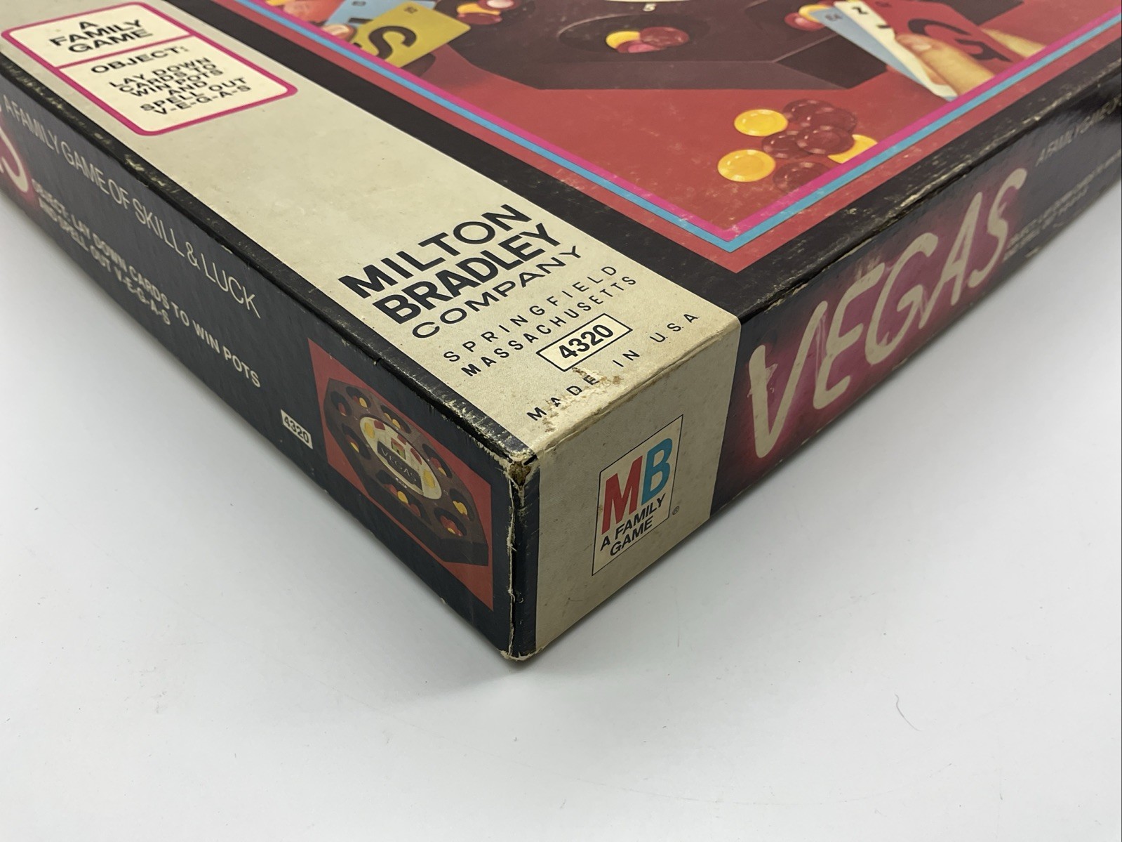 Vintage 1973 Milton Bradley VEGAS Board Game Complete