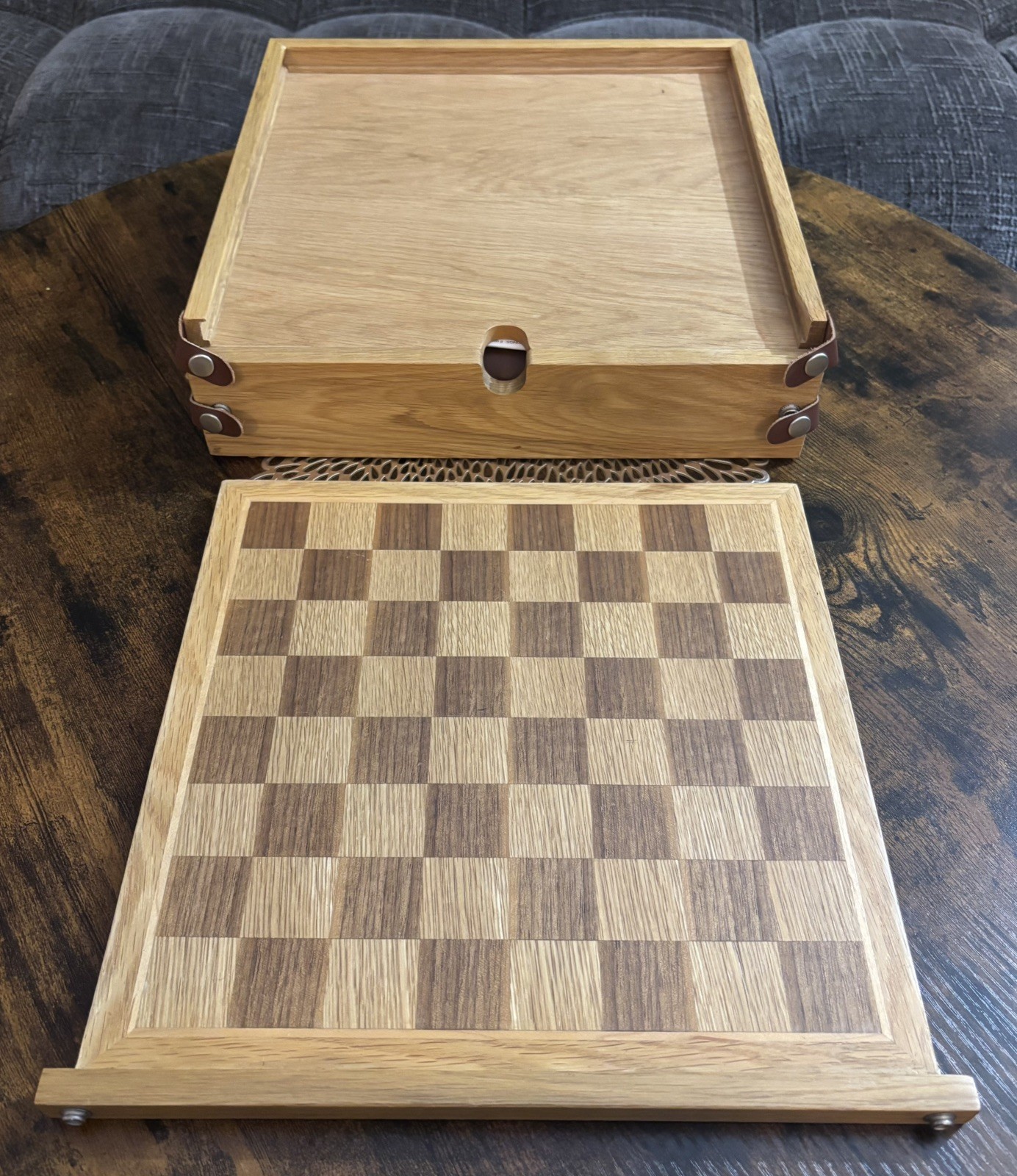 5 in 1 Game Board Set – Checkers, Backgammon, Dice, Poker Chips, & Playing Cards