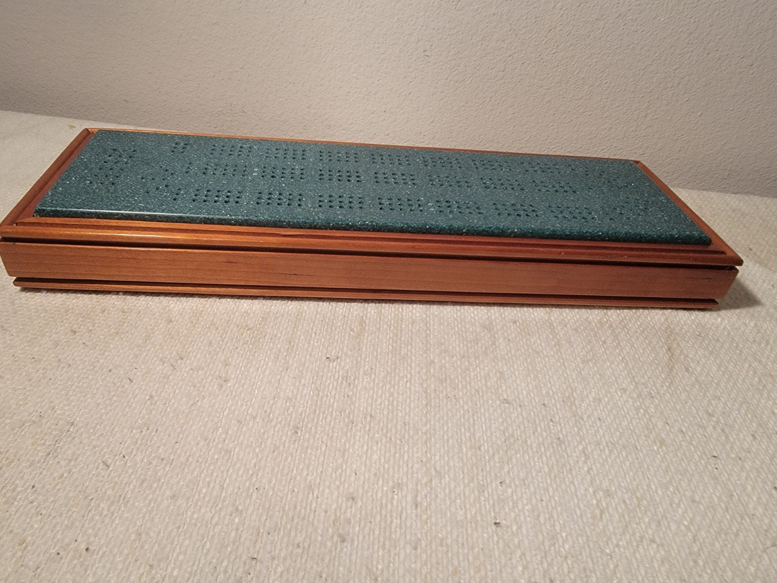 Handmade Cribbage Board Crafted By Bilodeau Designs Made In USA Wood W/pieces